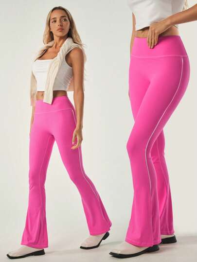 Hanevo Professional Sport Flared Yoga Pants - K4542 Sportwear Legging For Daily Wear Fall Cloth For Women