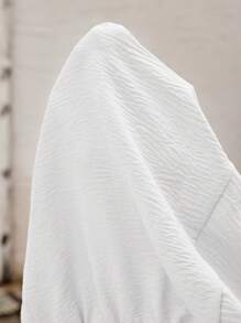 SHEIN 2pcs/Set Maternity Casual Solid Color Tube Top And Shorts Set