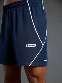 Manfinity Sport Polished Herren einfache modische Lässig Sportswear Shorts, für den täglichen Gebrauch