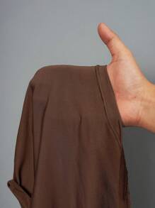 Slaydiva 夏季新款基础款休闲运动街头露背背心和系腰裤女款 2 件套服装 - 棕色 - 查看 8