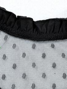 SHEIN Explorewe Teen Girl Fashionable Sleeveless Black Blouse Top, Summer