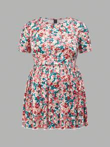 SHEIN Maternity T-Shirt, Simple Casual Design For Daily Wear - Multicolor - View 4