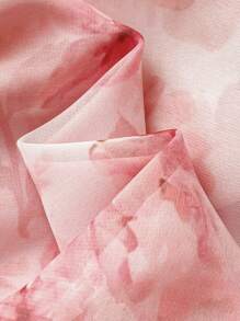 Soleia 春季花卉扎染印花编织女士度假连衣裙、情人节、生日连衣裙 - 彩色 - 查看 7