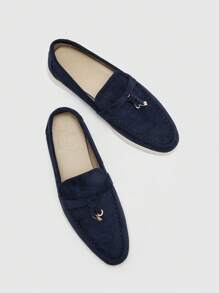 CUCCOO BIZCHIC 女士简约时尚休闲平底鞋，日常穿着 - 寶藍色 - 查看 4