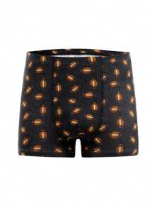 男童舒适棉质足球卡通图案内裤 - 彩色 - 查看 5