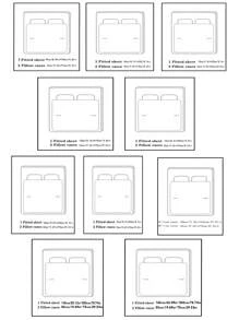 3 件套粉色天鹅绒床单（带滚边）和枕套套装，可机洗 - 粉色 - 查看 3
