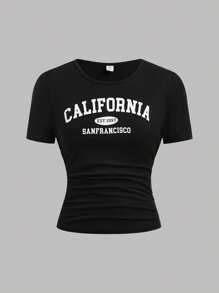 SHEIN Girlism 少女T恤 - 彩色 - 查看 8