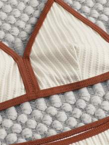 SHEIN Tween Girls 3pcs Bikini Set, For Summer Beach - Multicolor - View 4