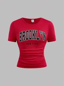 SHEIN Girlism 少女T恤 - 彩色 - 查看 7