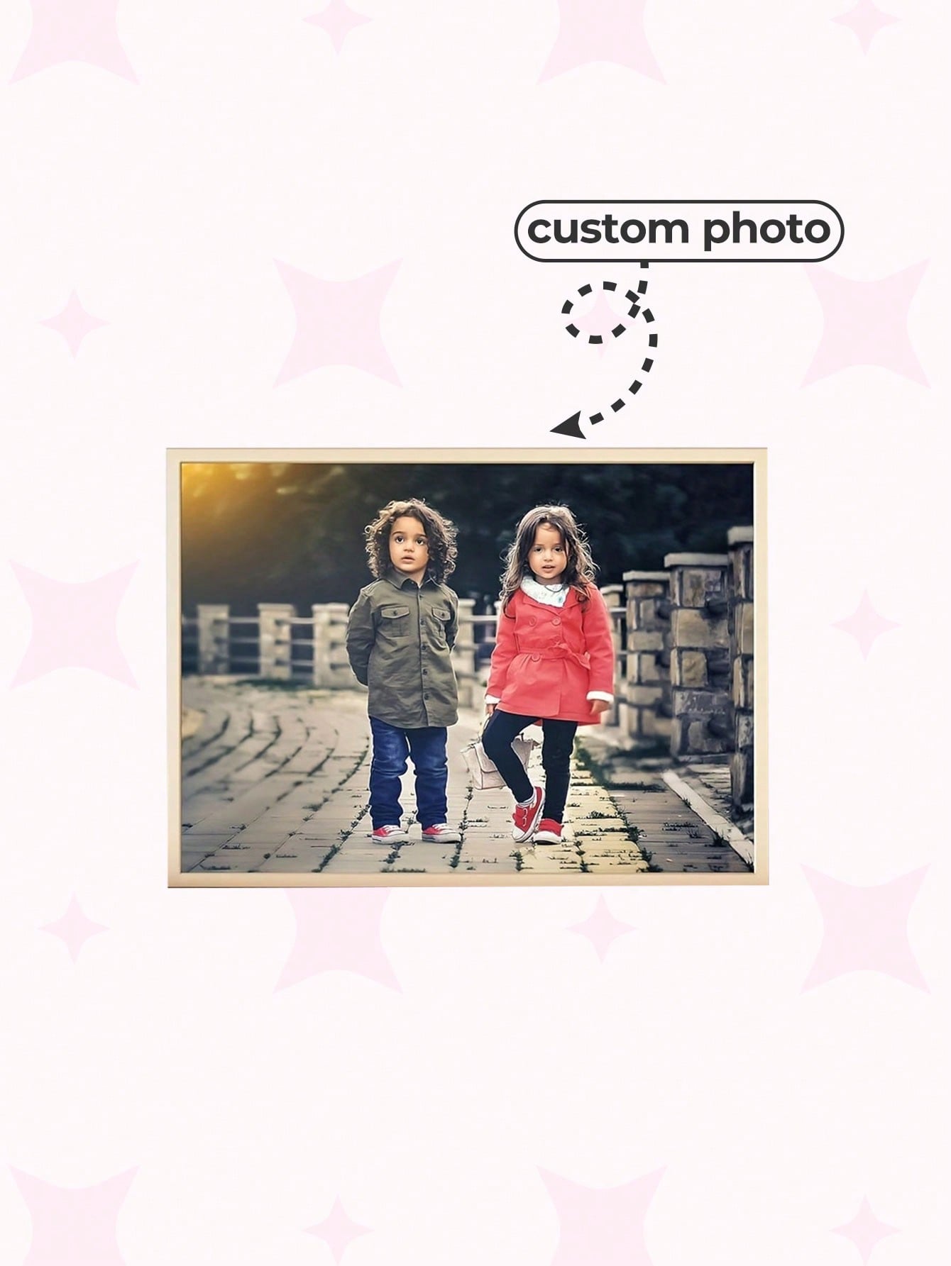 1/3pcs Custom Unframed Canvas Poster - Personalized Wall Art With Your Photos, Perfect Gift For Friends, Family, Boyfriend, Girlfriend, Dad, Mom, Son, Daughter, Pets, Students, Workers, Anniversaries, Birthdays, Graduation, Valentine's Day, Mother's Day, Father's Day, Weddings, Housewarming, Festivals, Stylish Modern Home Decor, Reusable, Exquisite, Unique Ideal Present For Home, Office, Garden, Tea Room