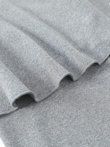 SHEIN Holiday,Summer,Travel Tween Girls' Leggings, Casual Elegant Leggings With Bow Pattern, Suitable For Spring, Autumn, Summer, Versatile - Light Grey - View 6