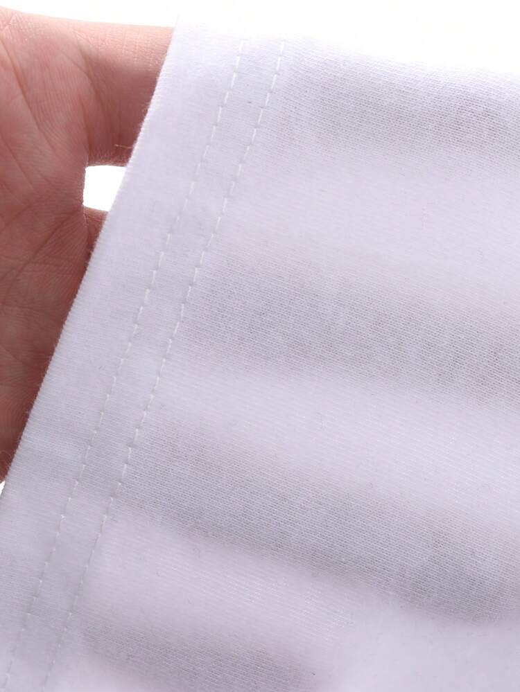 Women's Loose Round Neck Sleeveless Tank Top With Letter Print Summer Preppy Tops