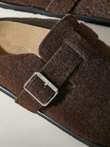 Solecia Thick Sole Slide Slippers For Women, New Autumn/Slippers Spring Shoes Spring Break Easter - Coffee Brown - View 6