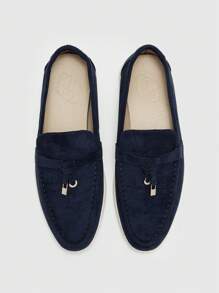 CUCCOO BIZCHIC 女士简约时尚休闲平底鞋，日常穿着 - 寶藍色 - 查看 2