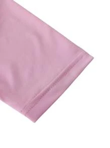 Sparklyn 假日、夏季、旅行少女打底裤，休闲优雅短裙打底裤，蝴蝶结装饰，适合春季、秋季、夏季穿着，可搭配 - 粉色 - 查看 3