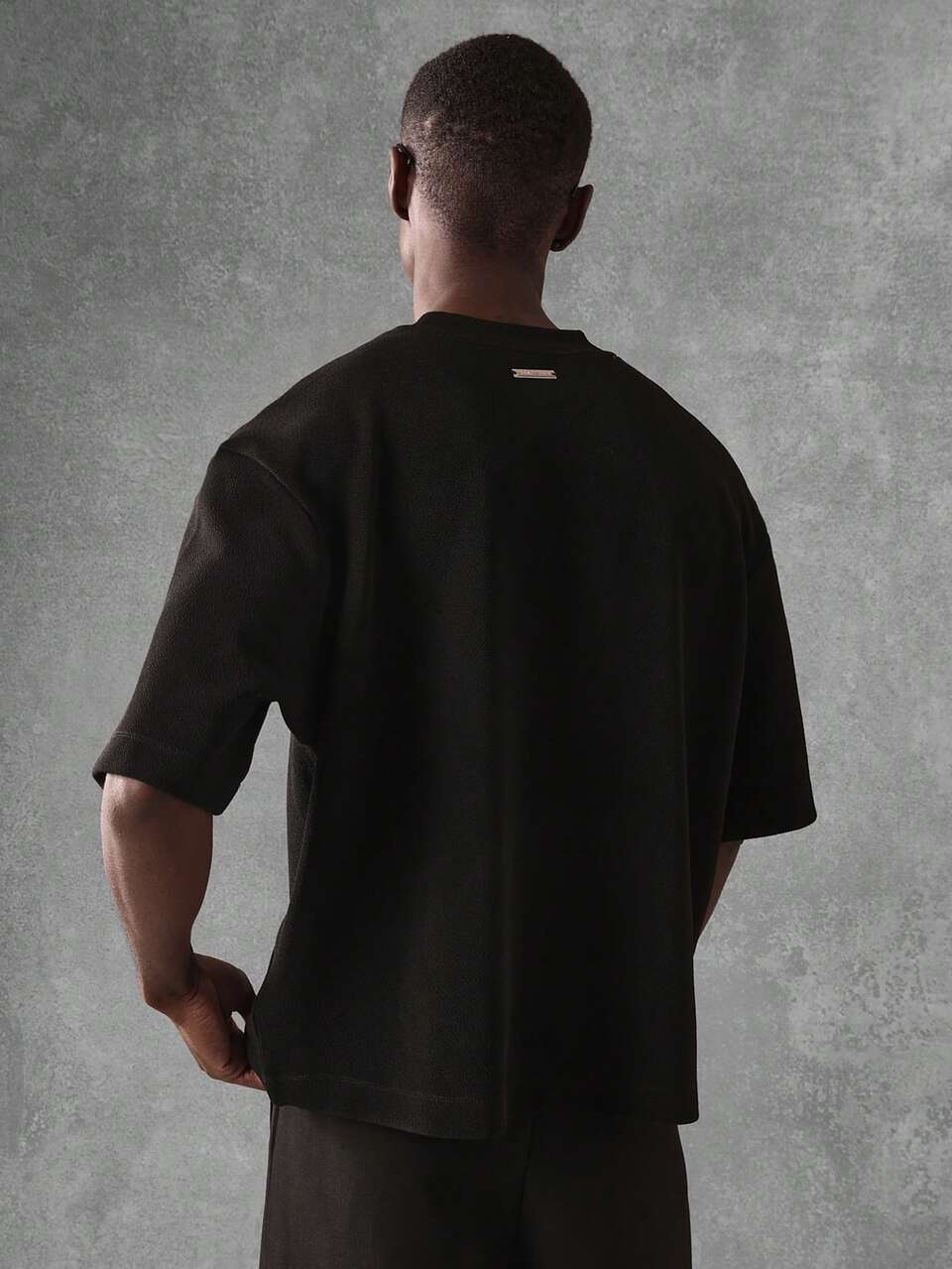SUMWON Men T-Shirt Oversized Streetwear Short Sleeve Basic