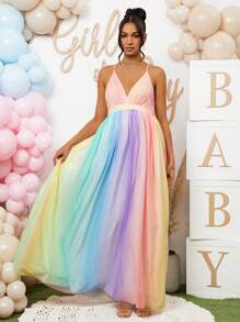 Loomaby Vestido casual con tirantes para mujeres embarazadas, sencillo y de moda para uso diario