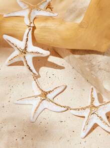 SHEIN VCAY Minimalist & Practical Multifunctional Star Waist Chain