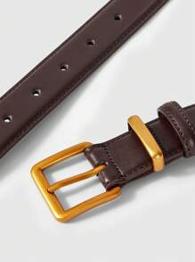Muvela CLASSIC COFFEE COLOR FASHION VERSATILE BELT