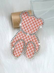 Rhinestone Embellished Panda Nipple Cover - Multicolor - View 4