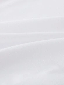 SHEIN Dziewczęca koszulka z nadrukiem w kolorze ombre green, z nadrukiem sloganu, w stylu basic casual