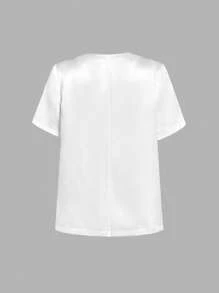SHEIN MOD Women White Lightweight Blazers,Casual Holiday,Valentines Clothes,Summer Vacation,Spring/Summer,Brunch,Valentine's Day,Beach Outfits For Woman,Valentine's Day Outfit Women,Cruise Outfits Women Sexy,Easter,Beach Vacation Outfits,Western Wear Women,Going Out Tops,Club Outfits Women,2000s Style,Carnaval