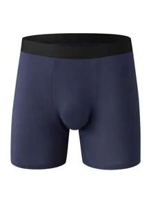 Snug Zone 7 Pairs Men's Colorblock Casual Boxer Briefs Multipack Trunk - Multicolor - View 5