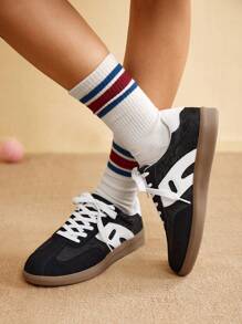 CUCCOO EASI Women's Comfortable Casual Versatile Sports Sneakers For Daily Wear Spring Shoes Easter Tainers - Black - View 5