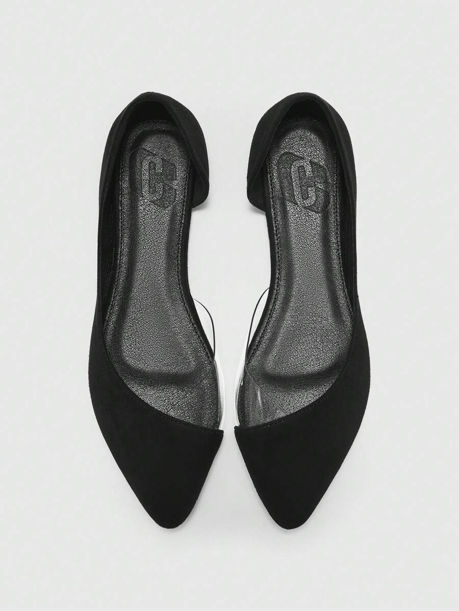 CUCCOO BIZCHIC Women Casual Flat Loafers, Minimalist Fashion For Everyday Wear Spring Shoes Spring Break Easter - Black - View 1