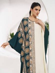 Al Najma 女士土耳其长裙和阿拉伯传统长袍 - 彩色 - 查看 1