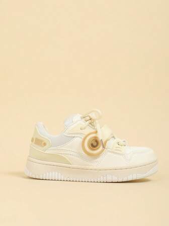 CUCCOO EASI Women's Solid Color Slingback Fashionable Lace-Up Wedge Heel Thick-Soled Casual Shoes Shoes For Women Sneakers Spring Shoes Easter Tainers