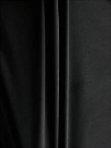 Manfinity Underwear&Sleepwear Basics Set de pijama de 2 piezas con pantalón y top de manga larga de cuello redondo estampado, estilo minimalista para hombre