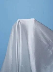 大码撞色波浪边 A 字睡袍