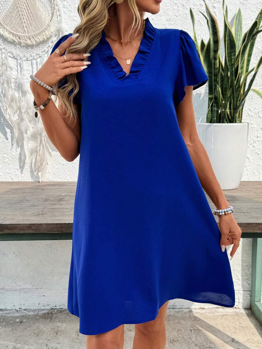 EMERY ROSE Minimalist Casual Daily Wear Women Short Dress Summer Dresses For Women