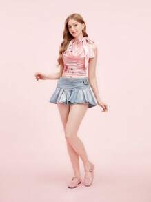 CUCCOO DOLLMOD Women Pink Cute Fashion Casual Flat Loafers - Pink - View 8