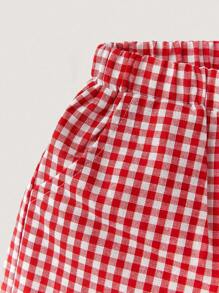 THE HAPPY LOOK Young Boy Graphic Print Round Neck Short Sleeve Top And Shorts Casual 2 Pieces Set - Multicolor - View 8