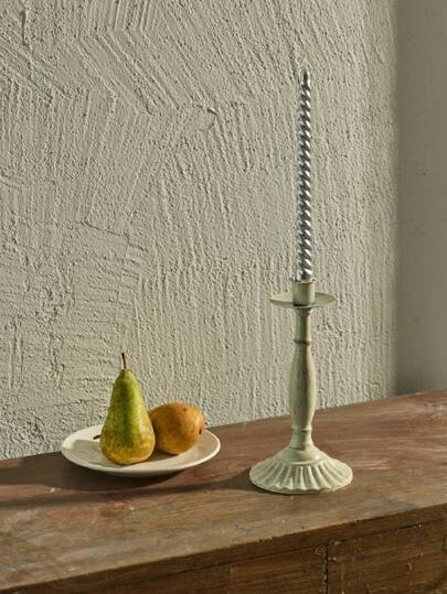 Cirelle 1 件现代简约奢华烛台，适用于烛光晚餐道具，极简主义美学客厅装饰，复古优雅，家居和谐餐桌装饰，婚礼必需品，餐桌装饰，拉玛精致装饰，母亲节礼物