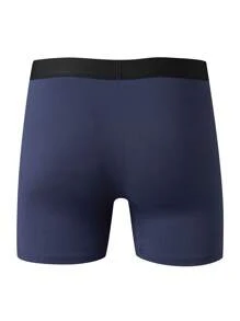Snug Zone 7 Pairs Men's Colorblock Casual Boxer Briefs Multipack Trunk - Multicolor - View 2