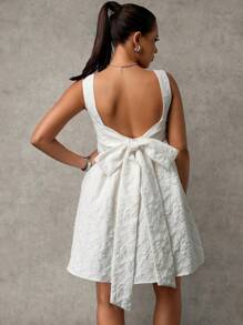 MaterniChic Maternity Solid Color Wide Strap Casual Short Dress