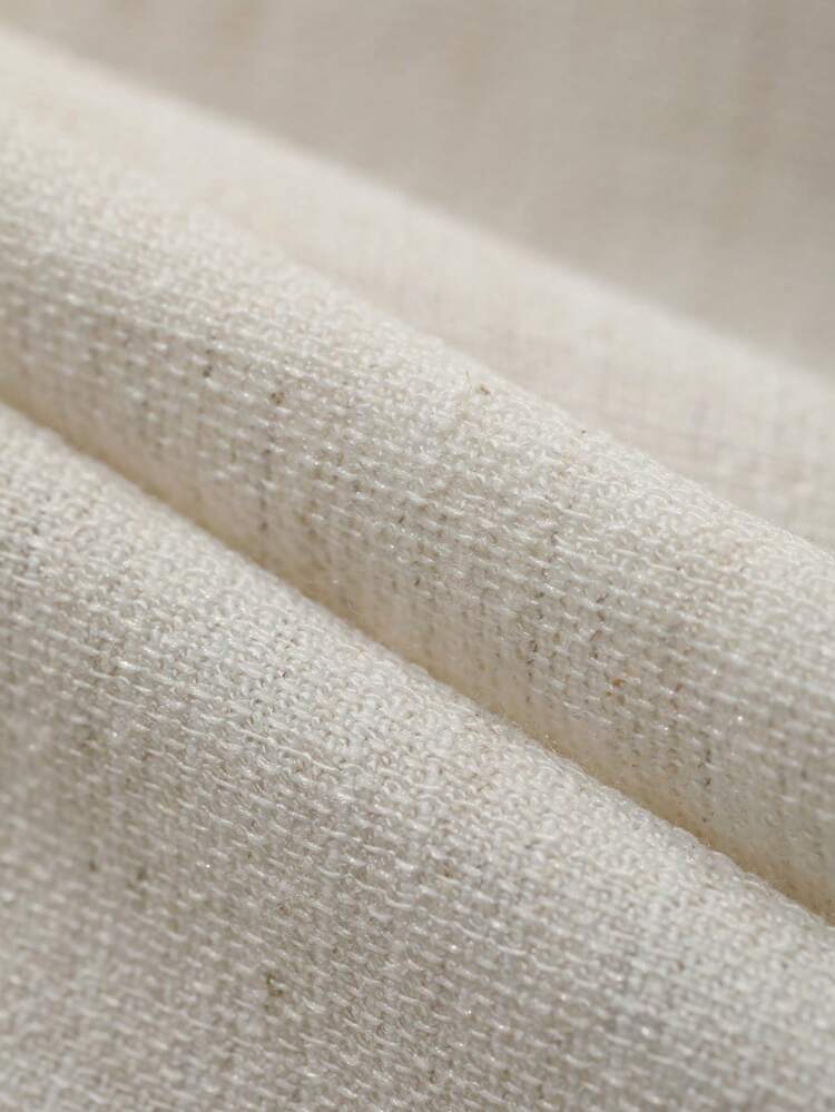 2 Pieces Set Minimalist Business Style Suit For Women Old Money Style Linen