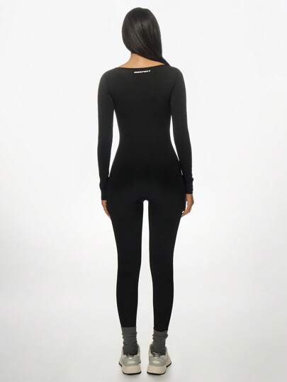 MISSGUIDED Athletic Performance Compression Sports Unitard｜MISSGUIDED