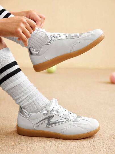 CUCCOO EASI 女士时尚休闲平底运动鞋