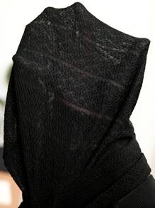 SHEIN Frenchy Plus Size Summer Women's Clothing, Short-Sleeved T-Shirts, Striped T-Shirts, Vacation Casual, Office Wear ,Solid Color Button Front Short Sleeve Simple T-Shirt, Casual For Daily Wear - Apricot - View 7