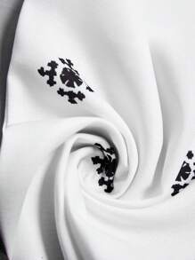 Wildy Women's Bohemian Floral Print Casual Loose Straight Leg Pants, Apricot Color, Suitable For Summer Vacation - Apricot - View 6