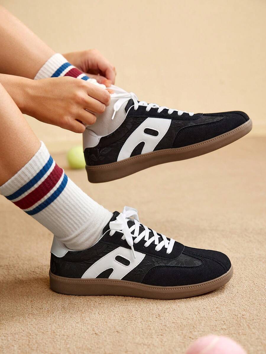 CUCCOO EASI Women's Comfortable Casual Versatile Sports Sneakers For Daily Wear Spring Shoes Easter Tainers - Black - View 1