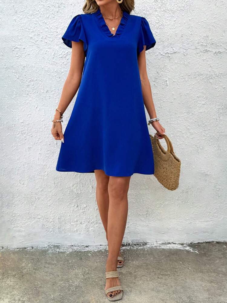 Minimalist Casual Daily Wear Women Short Dress Summer Dresses For Women