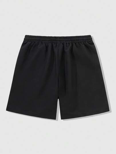 Street Life Men's Printed Woven Casual Shorts, Suitable For Spring/Summer