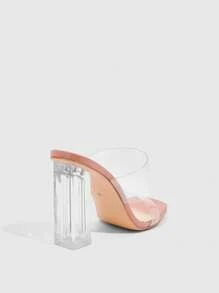 CUCCOO SZL Women's Crystal Heel Pumps, Minimalist And Practical Multi-Function - Apricot - View 5