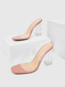 CUCCOO SZL Women's Crystal Heel Pumps, Minimalist And Practical Multi-Function - Apricot - View 6