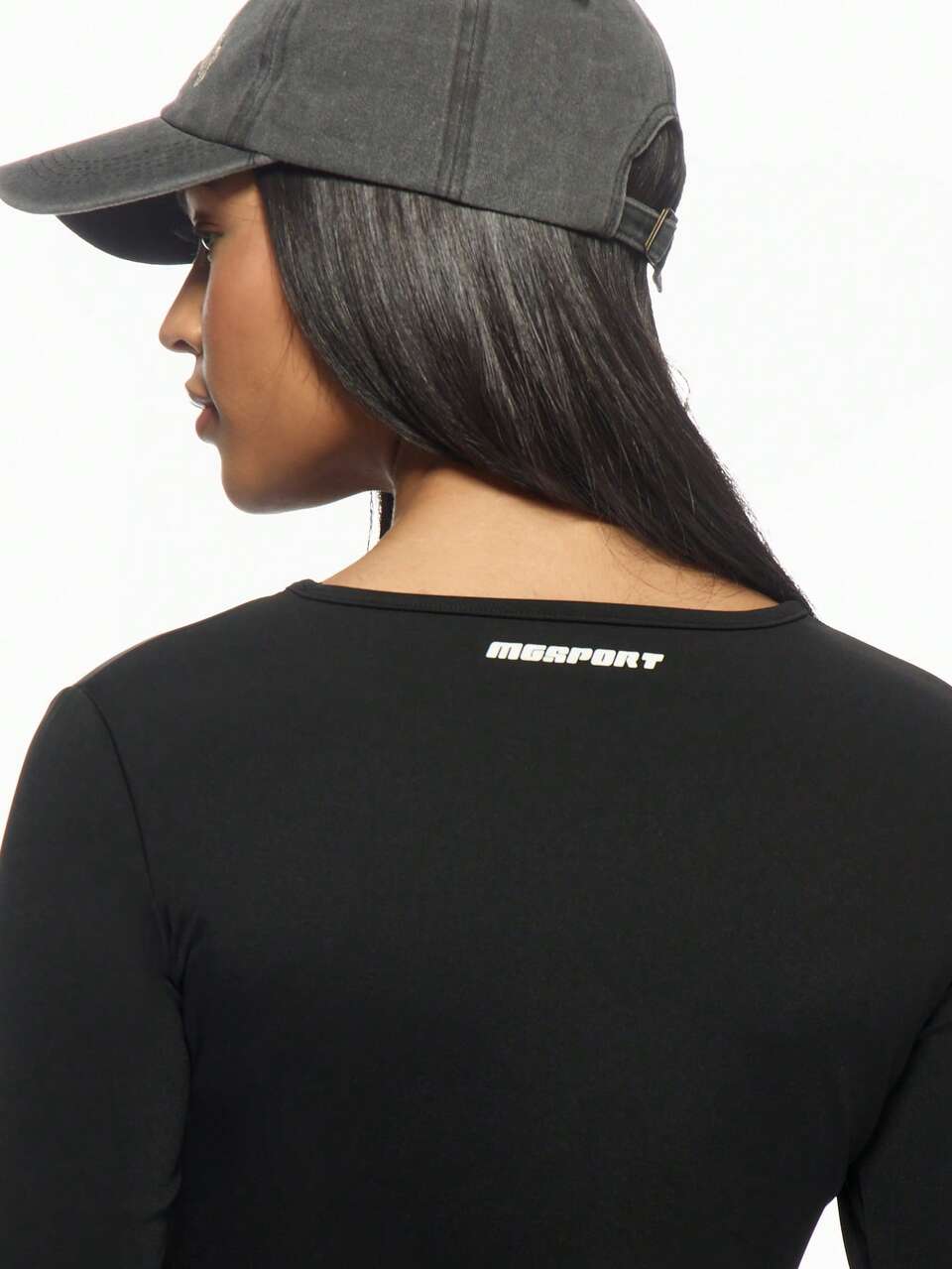 MISSGUIDED Long Sleeve Athletic Performance Sports Workout Top
